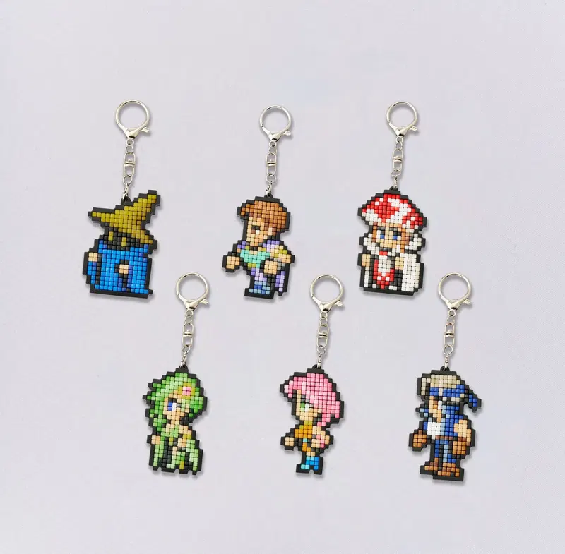 Final Fantasy Pixel Remaster Build Charm Collection Vol. 3 (Set of 6 Pieces) image 1