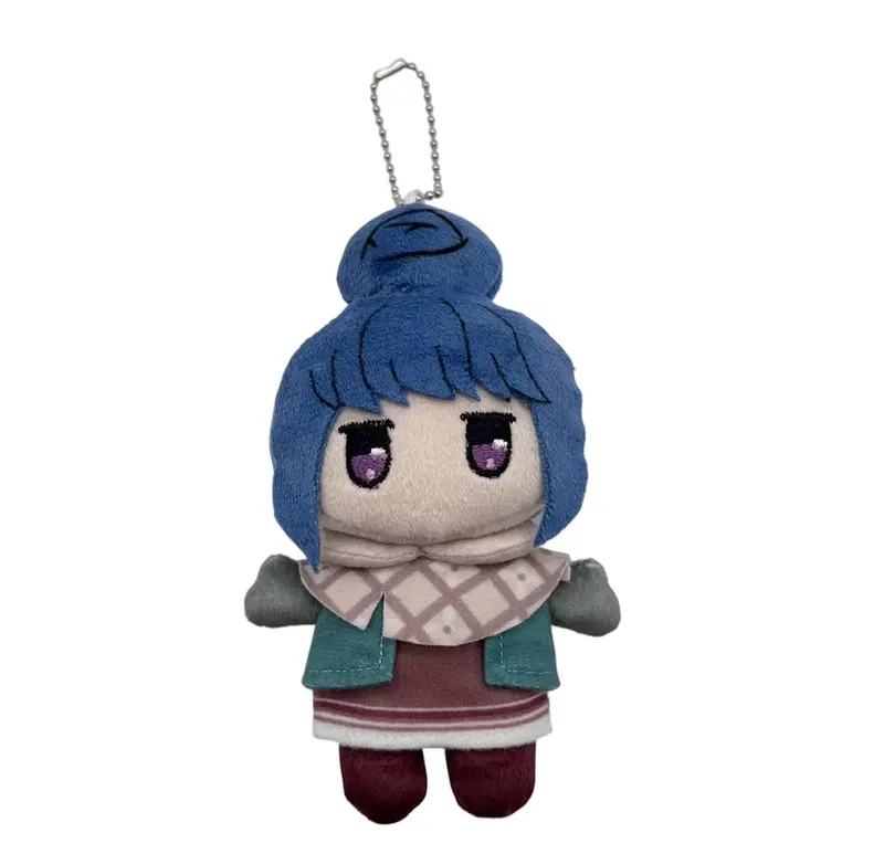 Yurucamp Season 3 Kigurumi Rin-chan Ball Chain Mascot image 1