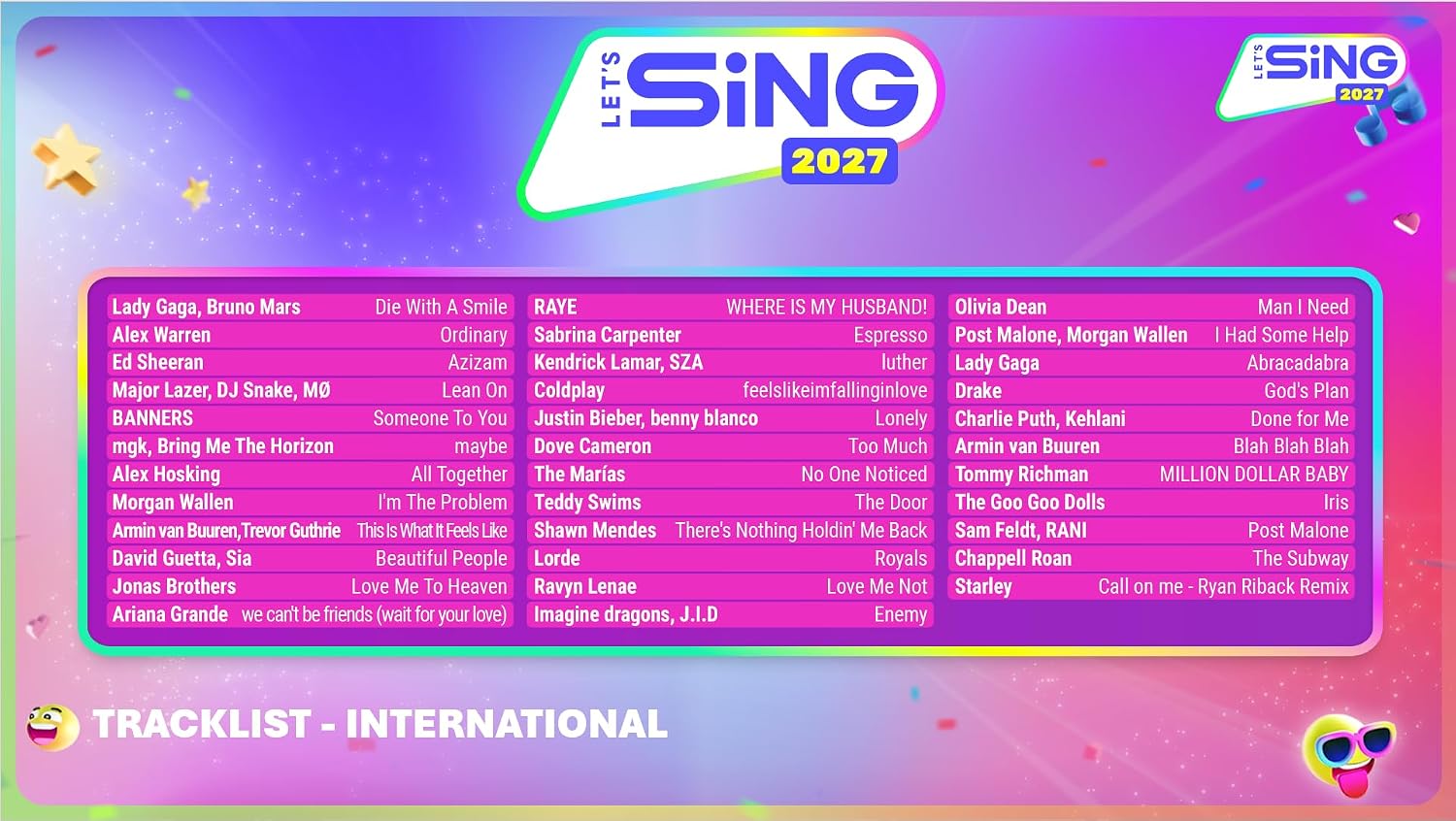 Let's Sing 2027 [2 Mic Bundle] for PlayStation 5