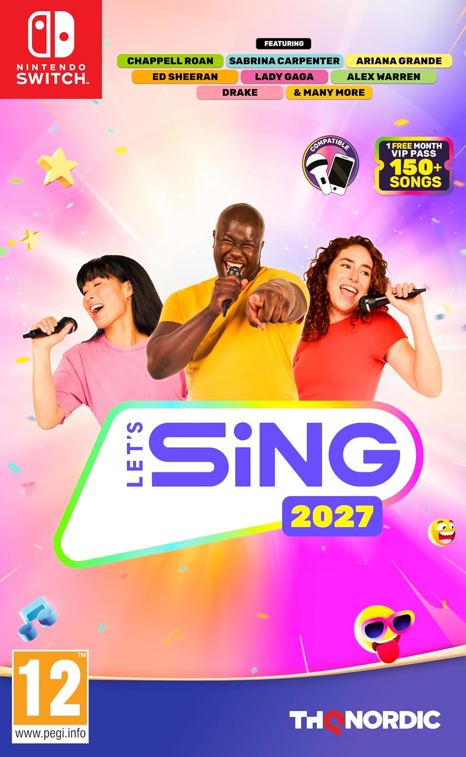 [レコード] Leddy Wessel Sing Sing Sing 7 EP Let's Sing 2027 for Nintendo Switch, Nintendo Switch 2