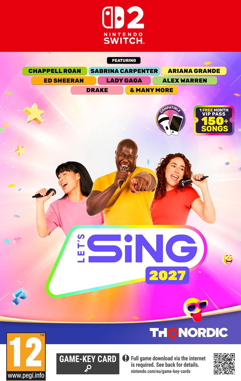 Let's Sing 2027 <span class="ext" style="background-color: #ff8c00; color: #FFFFFF;">Game Key Cart</span> image 1