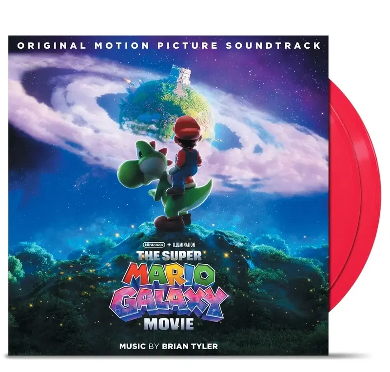 The Super Mario Galaxy Movie Soundtrack [Limited Edition] (Red Color Vinyl) image 1