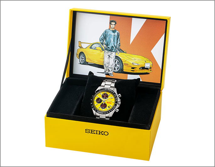 Initial D x Seiko - Keisuke Takahashi RX-7 FD3S Model Watch (M) image 1