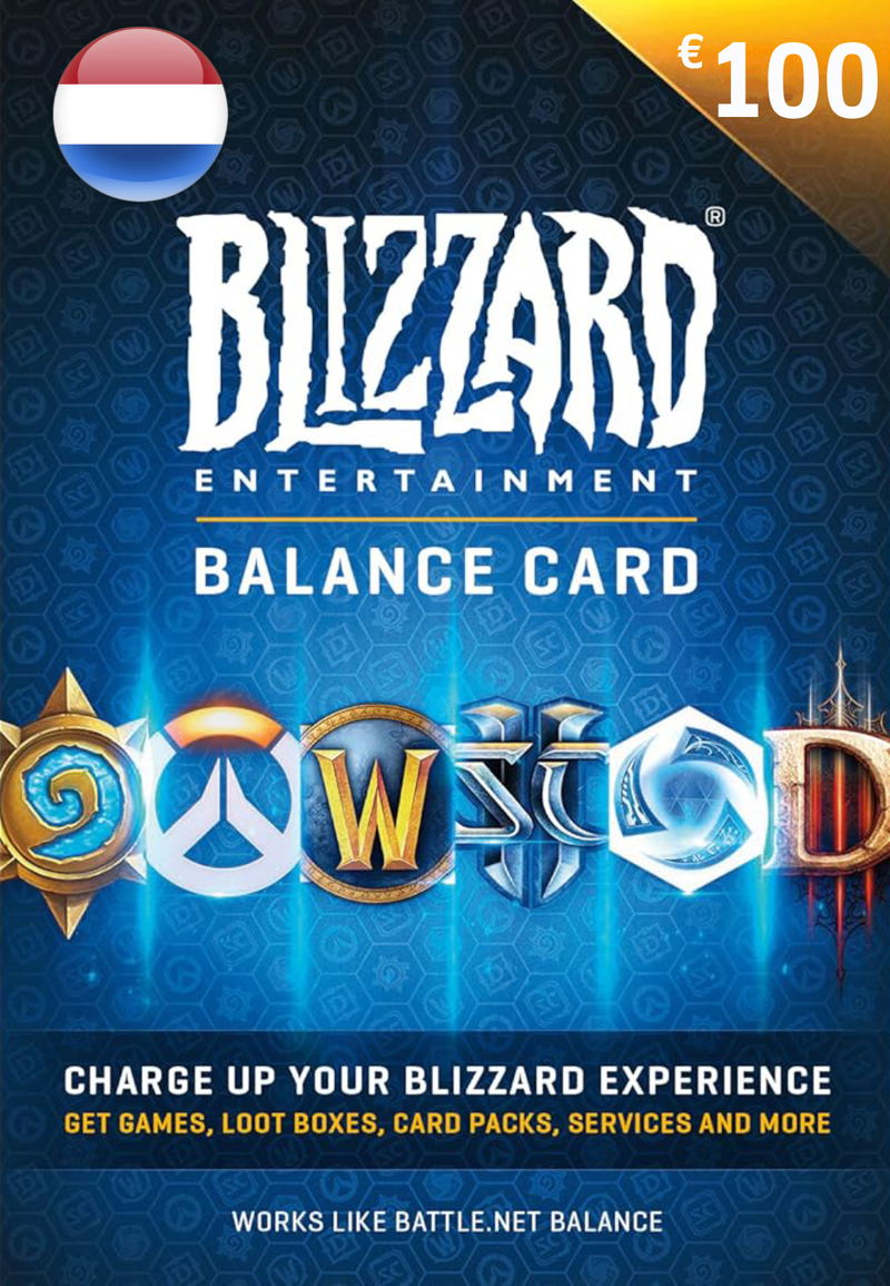Blizzard Gift Card (EUR 100) | Netherlands Account <span class="ext ext_digital">digital</span> image 1