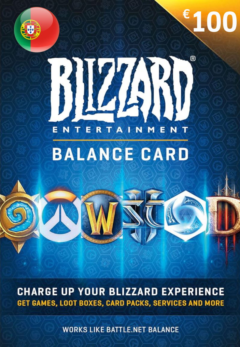 Blizzard Gift Card (EUR 100) | Portugal Account <span class="ext ext_digital">digital</span> image 1