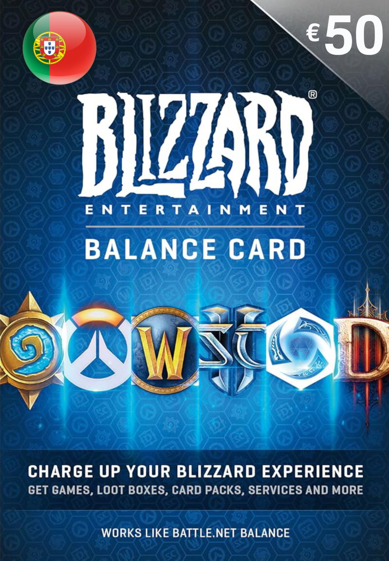 Blizzard Gift Card (EUR 50) | Portugal Account <span class="ext ext_digital">digital</span> image 1