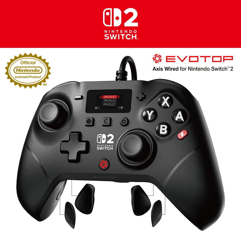 EVOTOP Axis Wired for Nintendo Switch 2 image 1