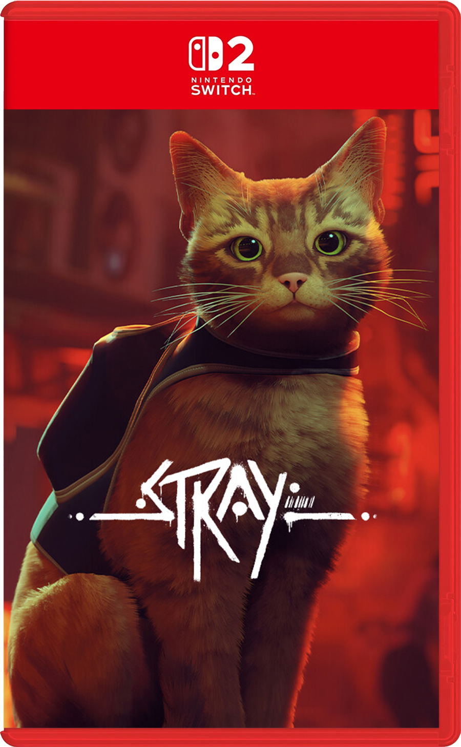 STRAY☆CATです。 Stray (Multi-Language) Game Key Cart (Cover - Asian) for Nintendo