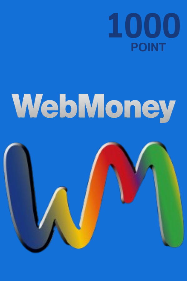 WebMoney - 1000 Point Card <span class="ext ext_digital">digital</span> image 1