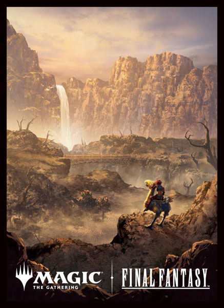 Magic: The Gathering - Final Fantasy Players Card Sleeve MFS-78 Chocobo Bundle Mountain image 1