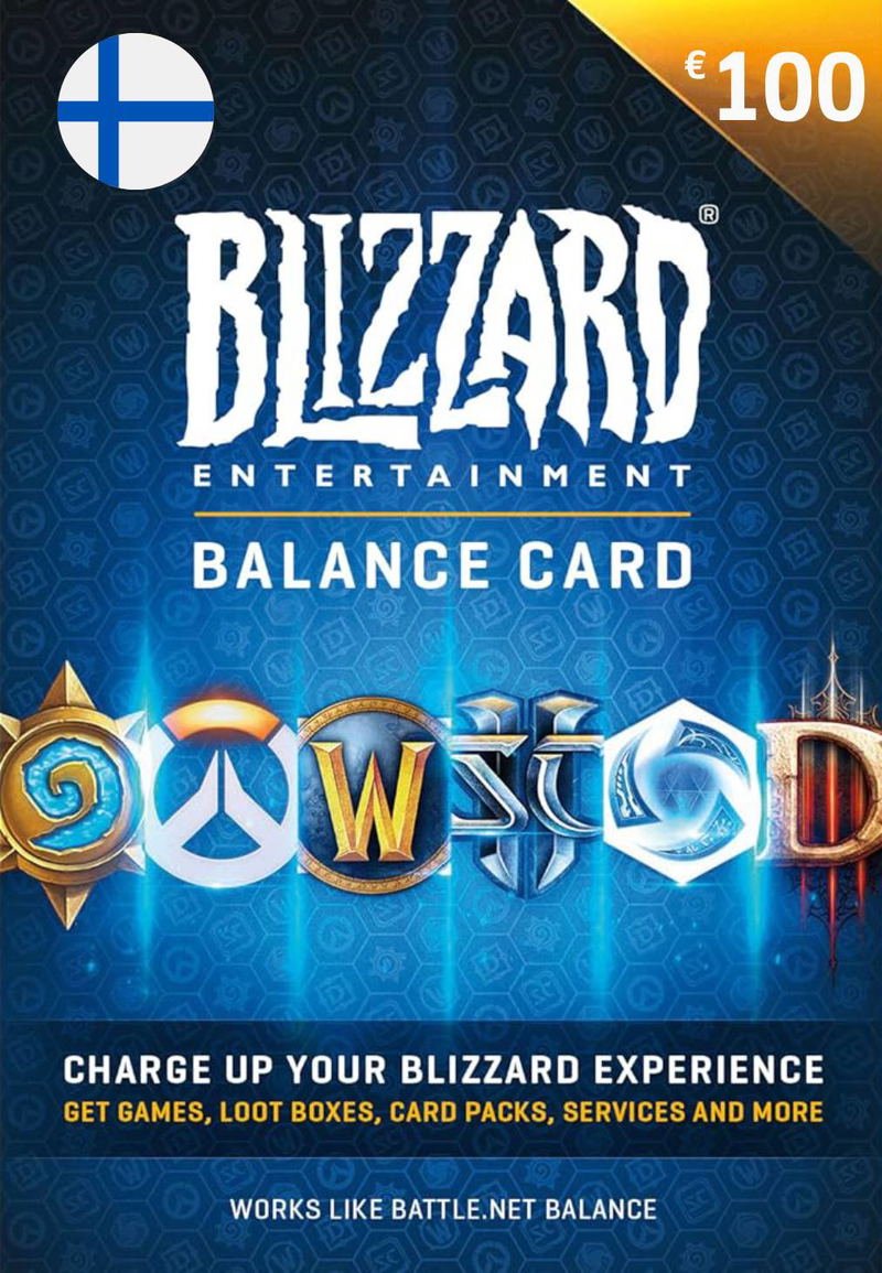 Blizzard Gift Card (EUR 100) | Finland Account <span class="ext ext_digital">digital</span> image 1