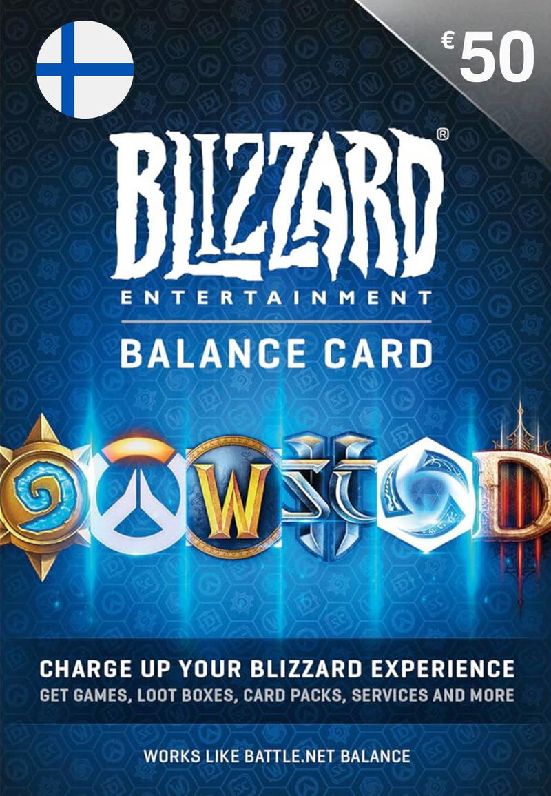 Blizzard Gift Card (EUR 50) | Finland Account <span class="ext ext_digital">digital</span> image 1