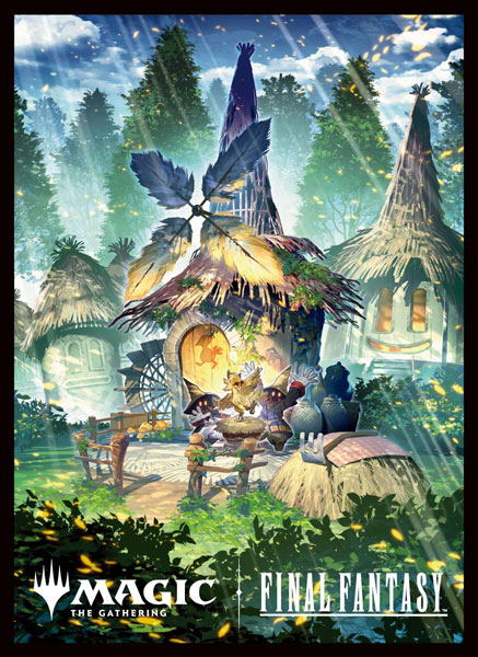 Magic: The Gathering - Final Fantasy Players Card Sleeve MFS-77 Chocobo Bundle Forest image 1