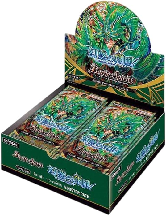 Battle Spirits Booster Pack Bewitching Wind 26RBS02 (Set of 18 Packs) image 1