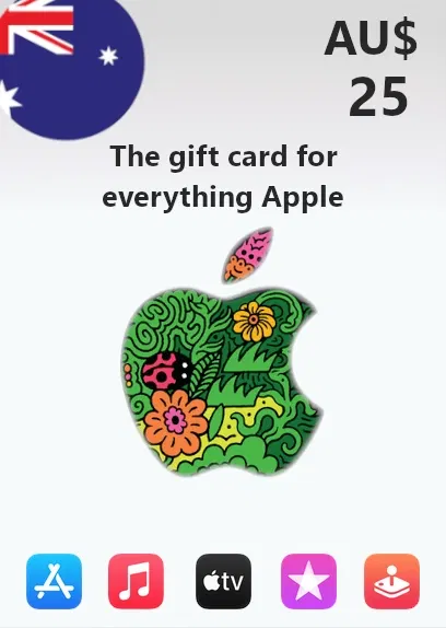 Apple Carta Regalo 25 AUD | Account Australia <span class="ext ext_digital">digital</span> image 1