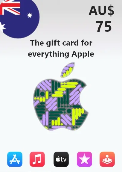 Apple Carta Regalo 75 AUD | Account Australia <span class="ext ext_digital">digital</span> image 1