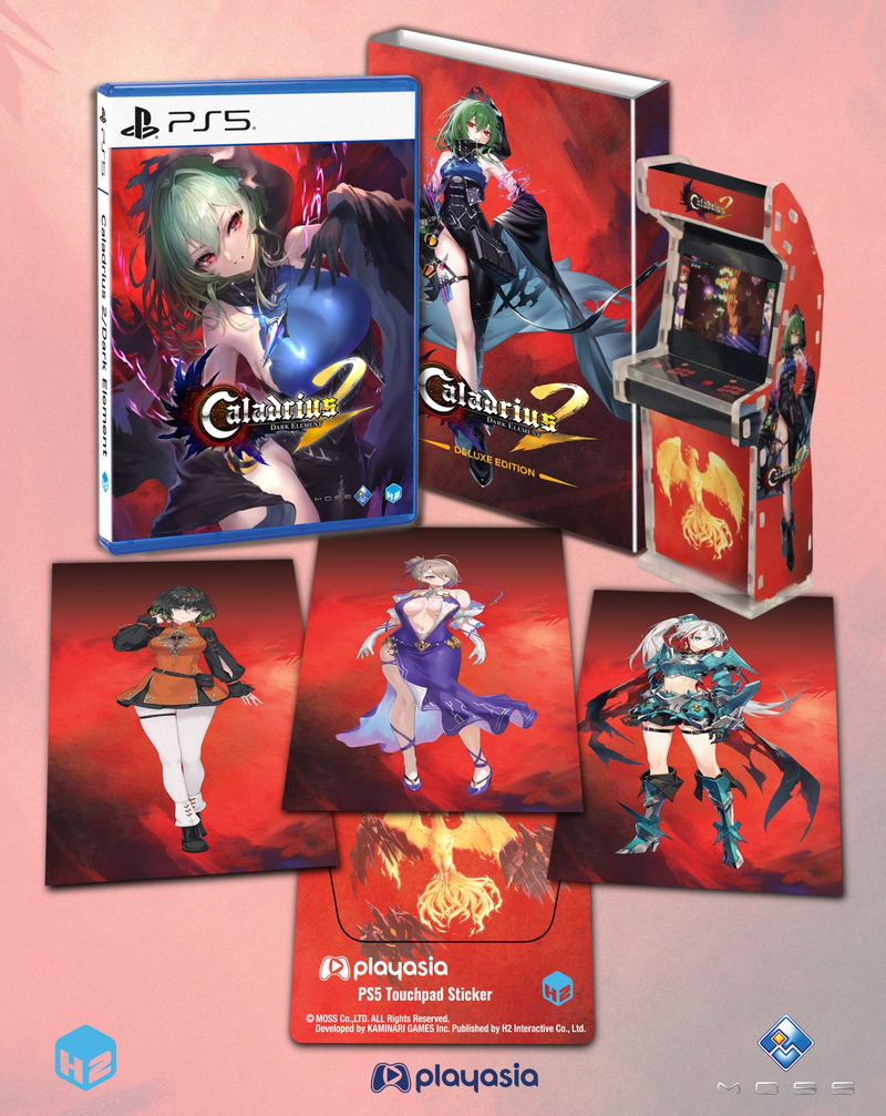 Caladrius 2: Dark Element [Deluxe Edition] (Multi-Language) <span class="ext" style="background-color: #003082; color: #FFFFFF;">PLAY EXCLUSIVES</span> image 1