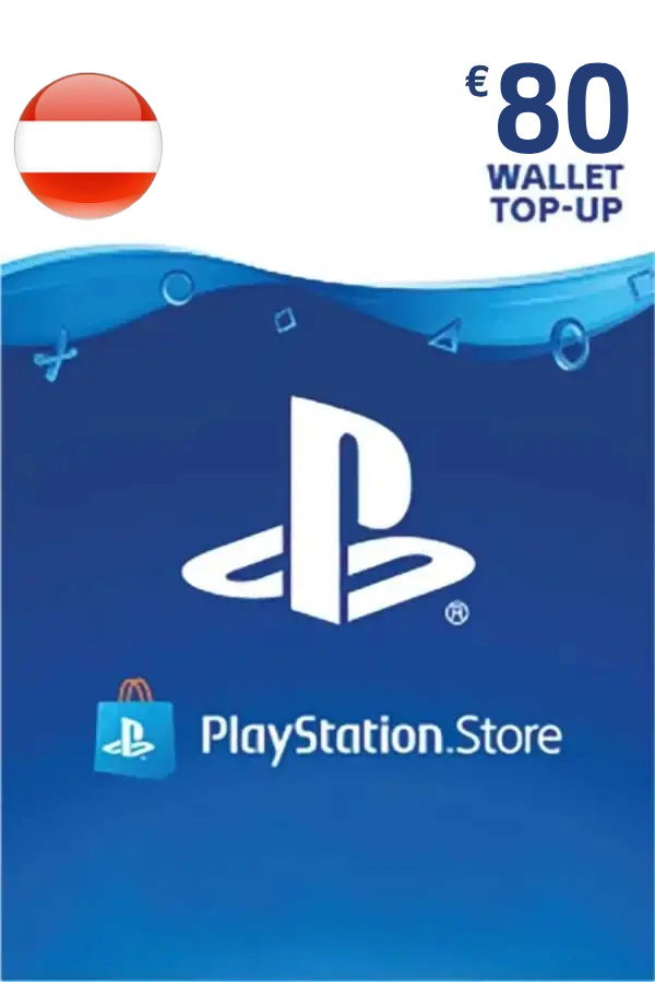 PSN Card 80 EUR | Playstation Network Austria <span class="ext ext_digital">digital</span> image 1