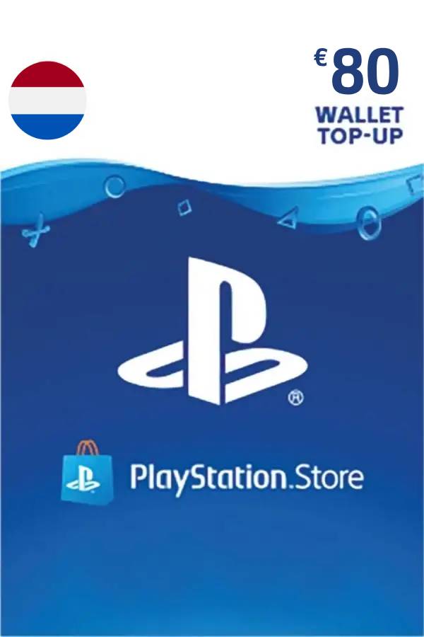 PSN Card 80 EUR | Playstation Network Netherlands <span class="ext ext_digital">digital</span> image 1