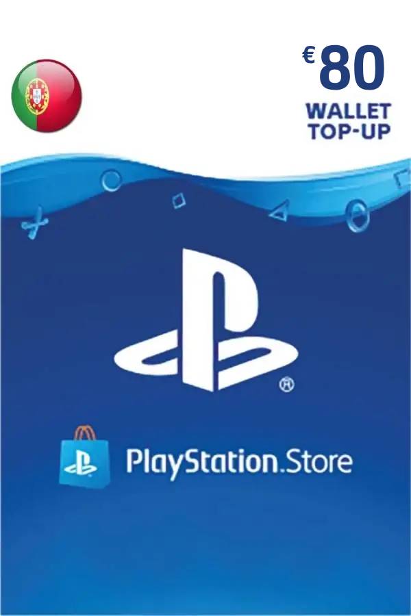 PSN Card 80 EUR | Playstation Network Portugal <span class="ext ext_digital">digital</span> image 1