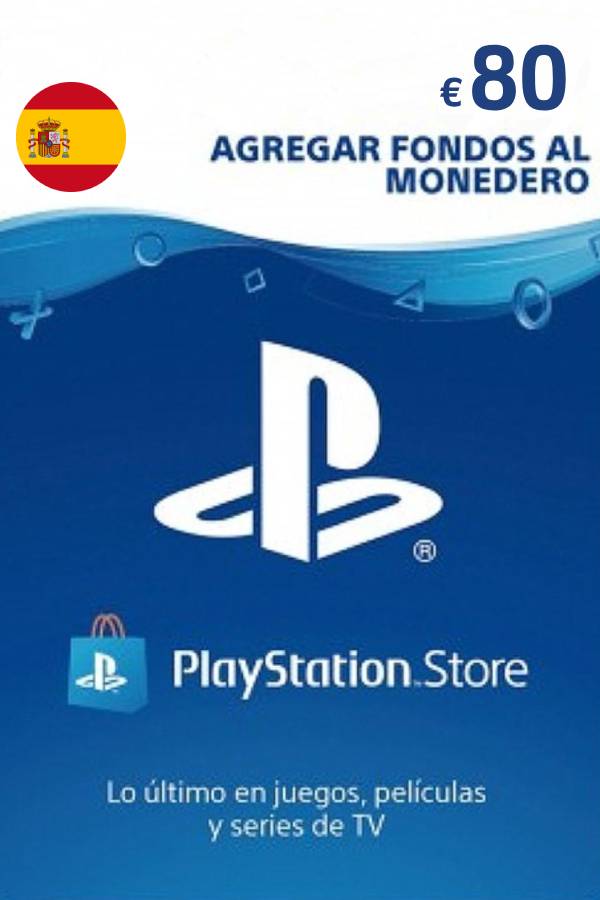 PSN Card 80 EUR | Playstation Network Spain <span class="ext ext_digital">digital</span> image 1