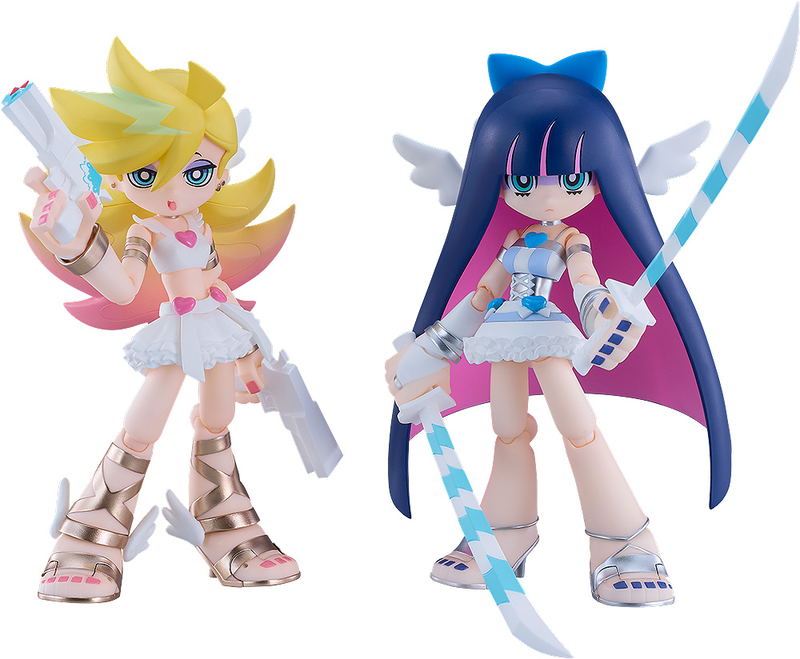figma No. 706-707 New Panty & Stocking with Garterbelt: Panty & Stocking Angel Ver. Set image 1