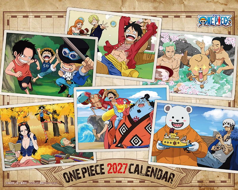 One Piece Desktop Calendar 2027 image 1