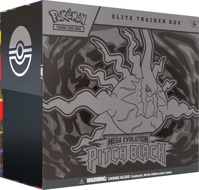 Pokemon TCG: Mega Evolution Pitch Black Elite Trainer Box (English Version) image 1