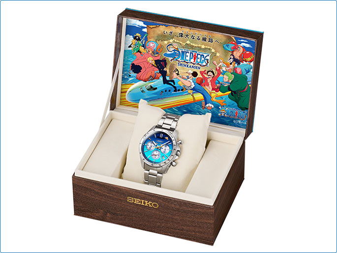 One Piece x Seiko - Shinkansen Watch Setouchi Blue Model (M)