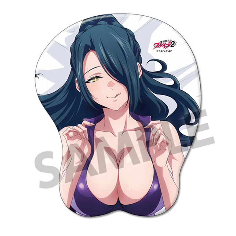 Chained Soldier Season 2 Original Illustration 3D Mouse Pad Swimsuit Ver. (Azuma Fubuki) image 1