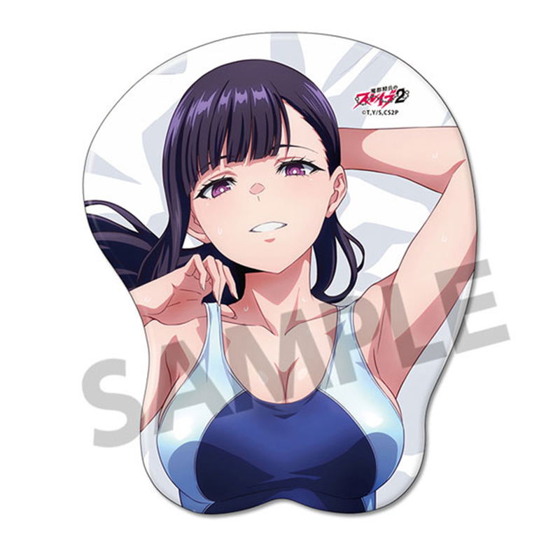 Chained Soldier Season 2 Original Illustration 3D Mouse Pad Swimsuit Ver. (Yamashiro Ren) image 1