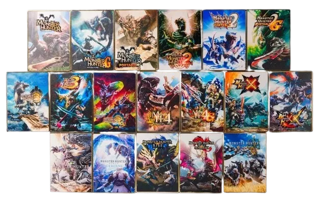 Monster Hunter Metal Card (Set of 18 Packs) image 1