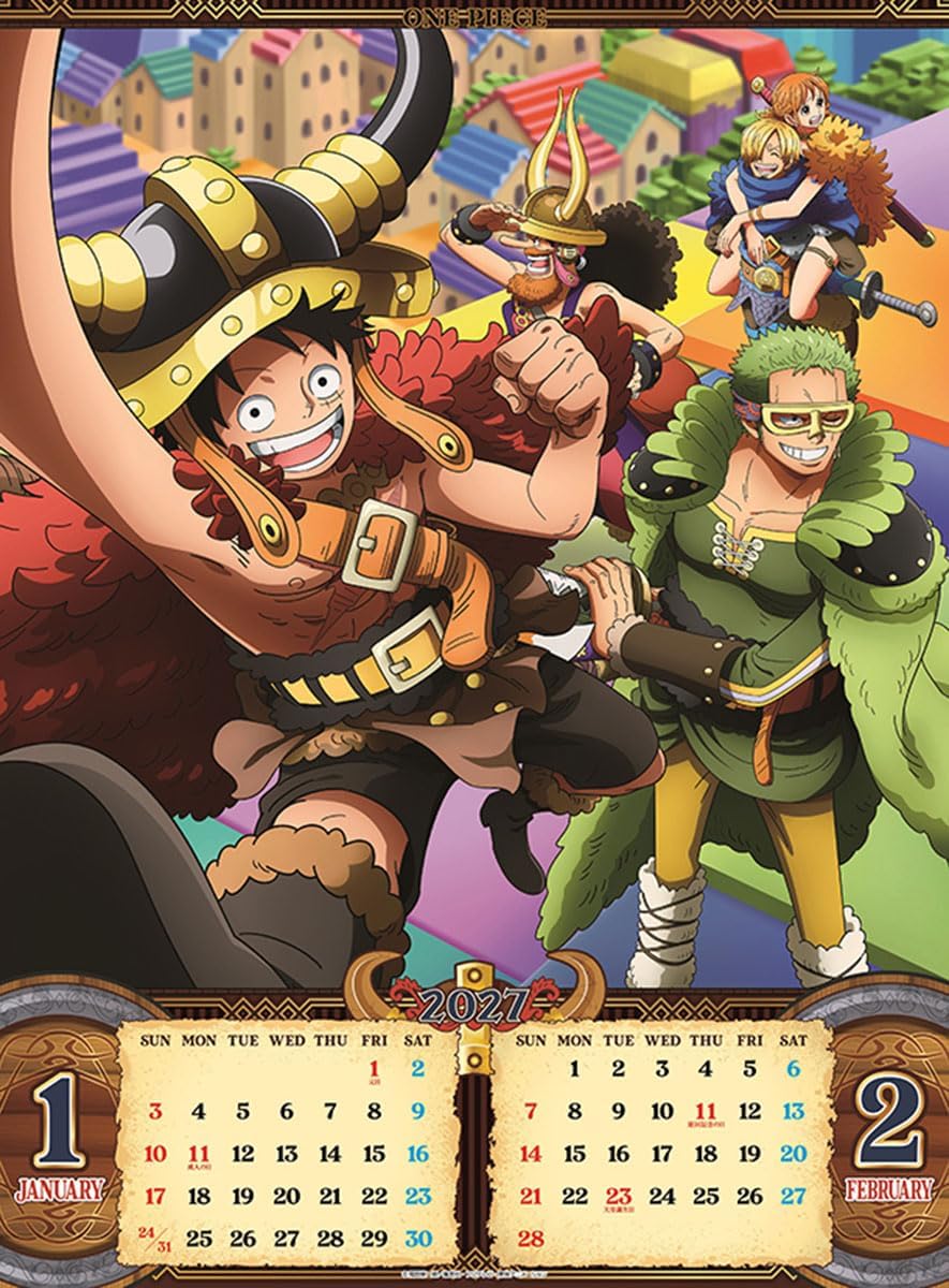 One Piece 2027 Calendar