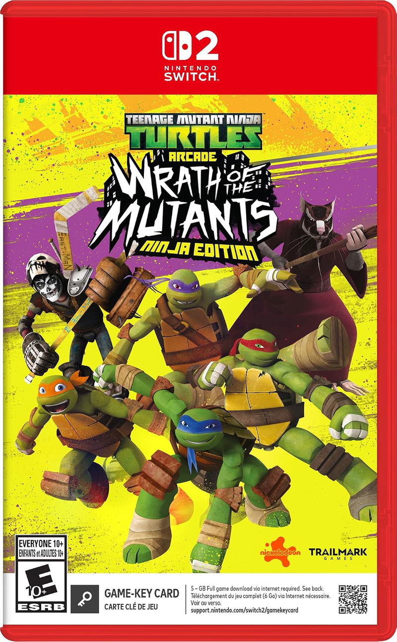 Teenage Mutant Ninja Turtles Arcade: Wrath of the Mutants - Ninja Edition <span class="ext" style="background-color: #ff8c00; color: #FFFFFF;">Game Key Cart</span> image 1