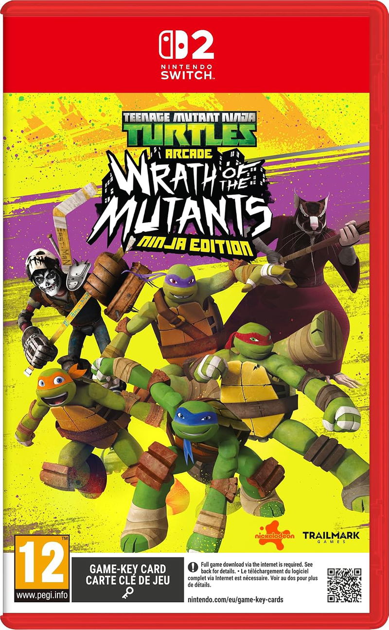 Teenage Mutant Ninja Turtles Arcade: Wrath of the Mutants - Ninja Edition <span class="ext" style="background-color: #ff8c00; color: #FFFFFF;">Game Key Cart</span> image 1