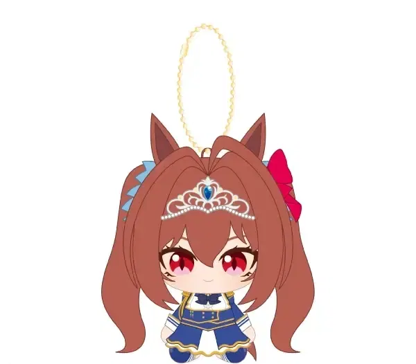 Uma Musume Pretty Derby Chibi Plush Osuwari Mascot Vol. 2 Daiwa Scarlet image 1