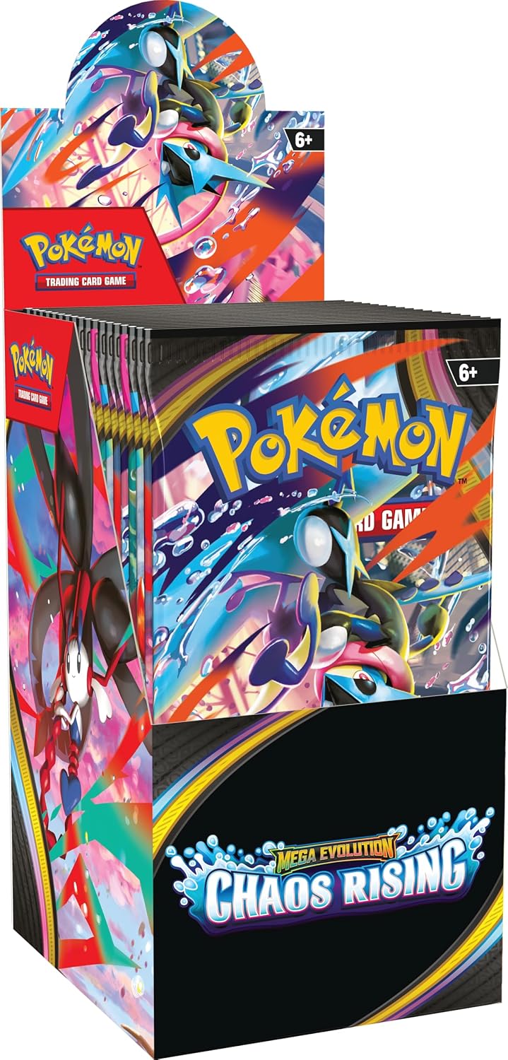 Pokemon TCG: Mega Evolution Chaos Rising Half Booster Bundle Box (Set of 18 Packs) (English Version) image 1