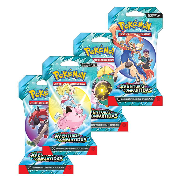 Pokemon TCG: Scarlet & Violet Journey Together Sleeved Booster (Spanish Version) image 1