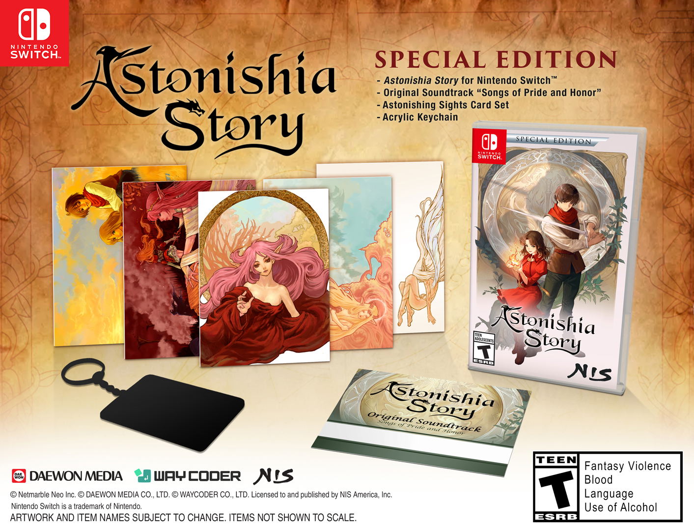 Astonishia Story [Special Edition] for Nintendo Switch, Nintendo