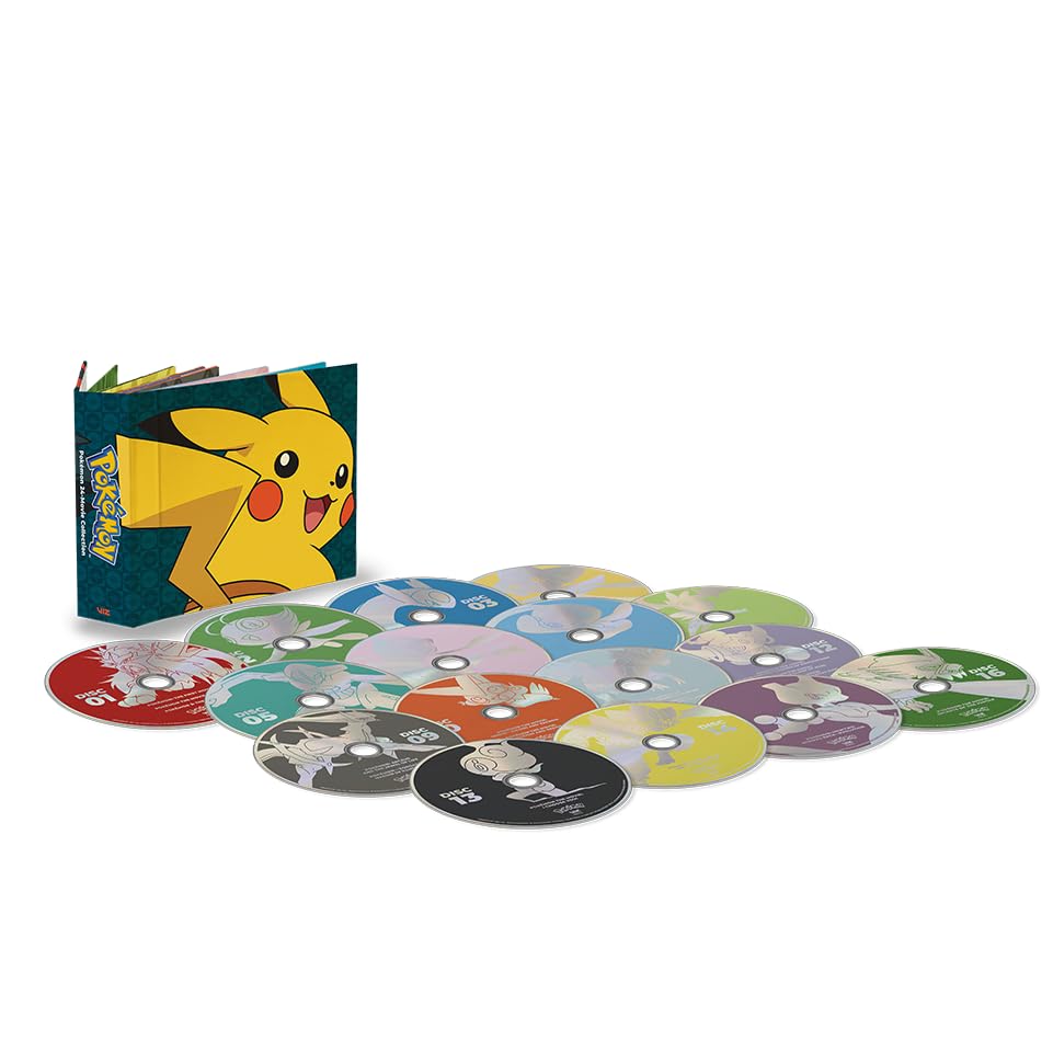 ス*野様 ポケットモンスターアニメコレクションMovie24 Pokemon: 24-Movie Collection [Limited Edition Blu-ray]