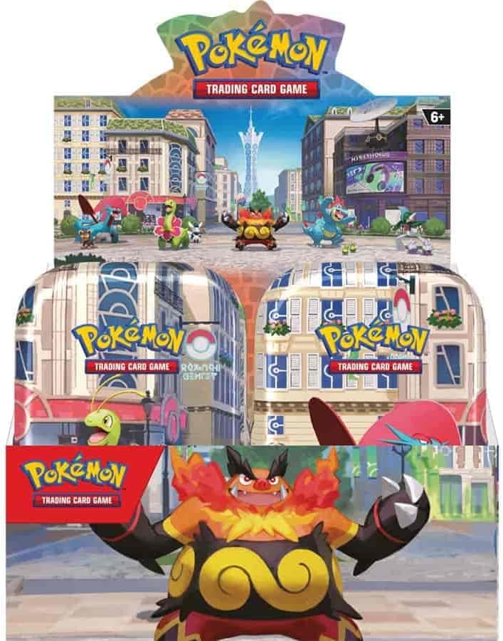 Pokemon TCG: Lumiose City Mini Tin CDU (Set of 10 Pieces) (English