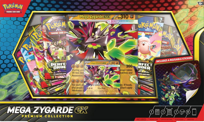 Pokemon TCG: Mega Zygarde EX Premium Collection 2026 (English Version) image 1