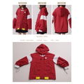 Sonic The Hedgehog x Favorite Collaboration Knuckles Heroic Powerful Echidna Volume-Sleeve Drawstring Hoodie Jacket thumbnail 1