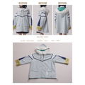 Sonic The Hedgehog x Favorite Collaboration Silver Silver The Hedgehog Drawstring Hooded Blouson With Fur thumbnail 1