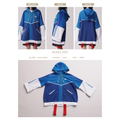 Sonic The Hedgehog x Favorite Collaboration Sonic Sonic The Hedgehog 2 Way Sleeve Scuba Knit Hoodie thumbnail 1
