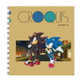 Sonic The Hedgehog Kabegami Cover Story Croquis Book: Sonic & Shadow thumbnail 1