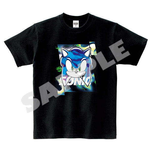 Sonic The Hedgehog Sprays And Fades T-shirt Sonic (Size M) image 1