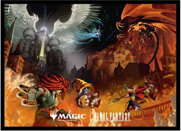 Magic: The Gathering - Final Fantasy Players Card Sleeve MFS-84 Scene Box Art The Siege Of Alexandria image 1