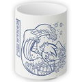 Sonic In Ukiyo-e Great Wave  Teacup thumbnail 1