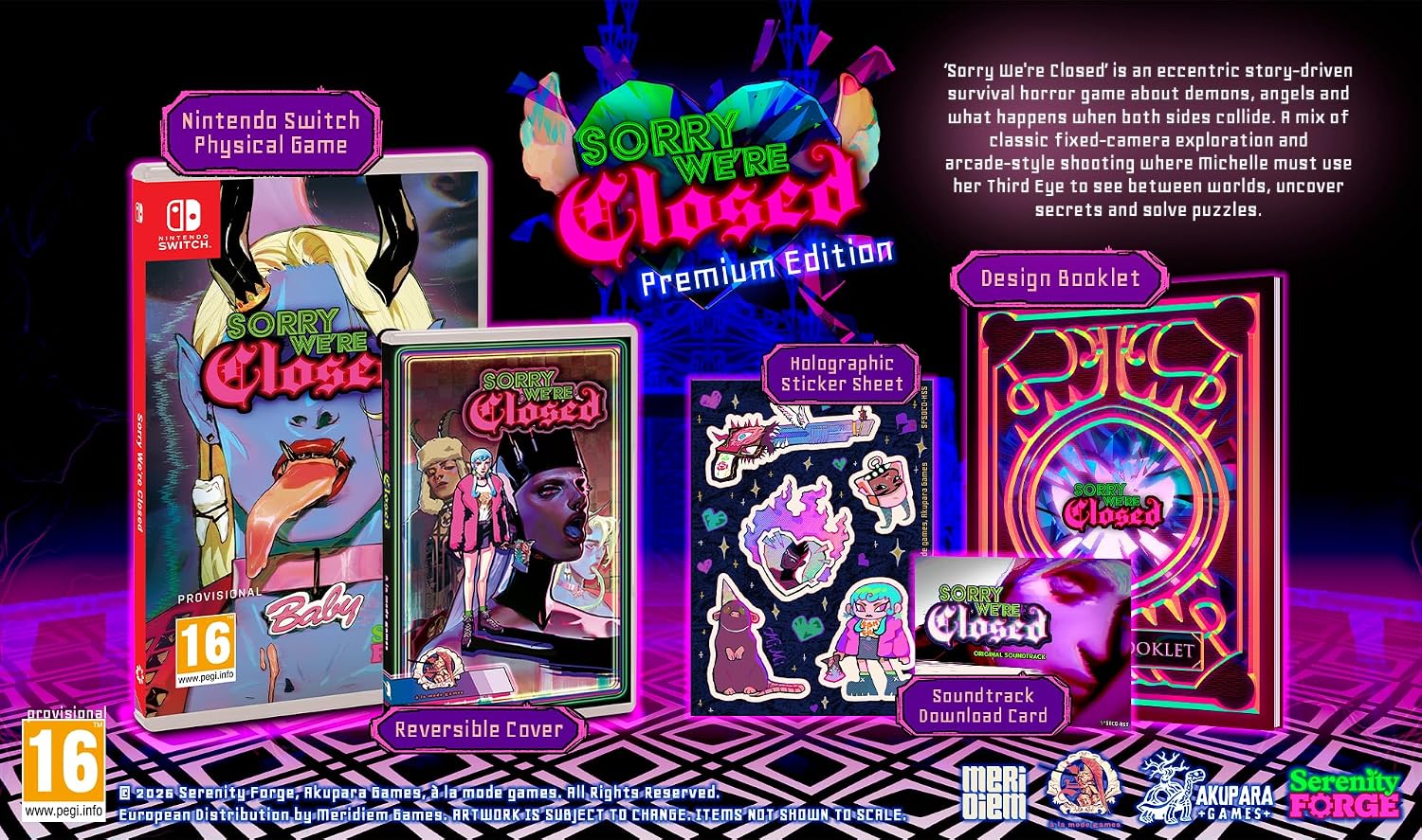 Sorry We're Closed [Premium Edition] for Nintendo Switch, Nintendo
